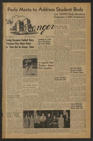 Primary view of object titled 'The Ranger (San Antonio, Tex.), Vol. 36, No. 3, Ed. 1 Friday, October 13, 1961'.