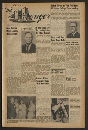 The Ranger (San Antonio, Tex.), Vol. 37, No. 2, Ed. 1 Friday, September 28, 1962