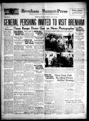 Brenham Banner-Press (Brenham, Tex.), Vol. 54, No. 92, Ed. 1 Tuesday, July 13, 1937
