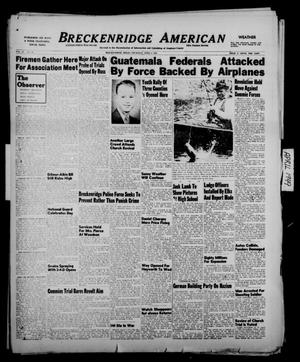 Breckenridge American (Breckenridge, Tex.), Vol. 29, No. 56, Ed. 1 Thursday, April 7, 1949