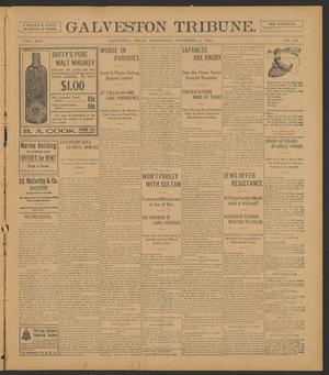 Galveston Tribune. (Galveston, Tex.), Vol. 25, No. 245, Ed. 1 Wednesday, September 6, 1905