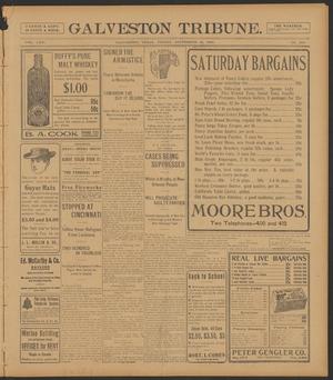 Primary view of object titled 'Galveston Tribune. (Galveston, Tex.), Vol. 25, No. 253, Ed. 1 Friday, September 15, 1905'.