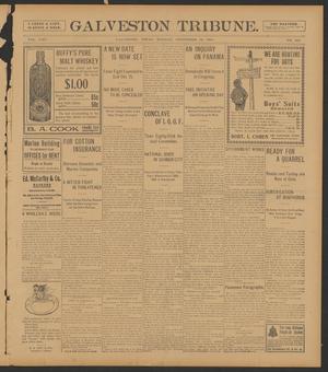 Galveston Tribune. (Galveston, Tex.), Vol. 25, No. 255, Ed. 1 Monday, September 18, 1905