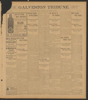 Primary view of object titled 'Galveston Tribune. (Galveston, Tex.), Vol. 25, No. 256, Ed. 1 Tuesday, September 19, 1905'.