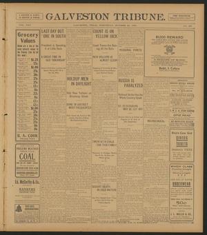 Galveston Tribune. (Galveston, Tex.), Vol. 25, No. 287, Ed. 1 Wednesday, October 25, 1905