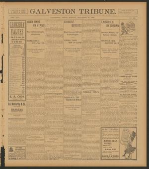 Galveston Tribune. (Galveston, Tex.), Vol. 25, No. 303, Ed. 1 Monday, November 13, 1905