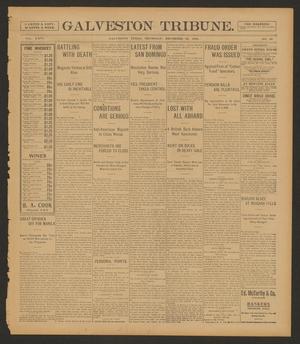 Primary view of object titled 'Galveston Tribune. (Galveston, Tex.), Vol. 26, No. 29, Ed. 1 Thursday, December 28, 1905'.