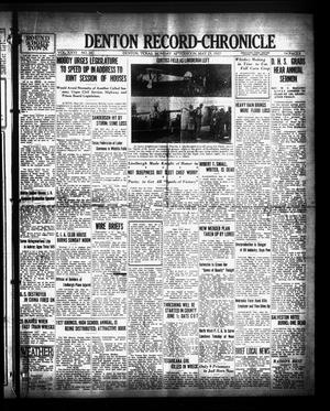 Denton Record-Chronicle (Denton, Tex.), Vol. 26, No. 241, Ed. 1 Monday, May 23, 1927