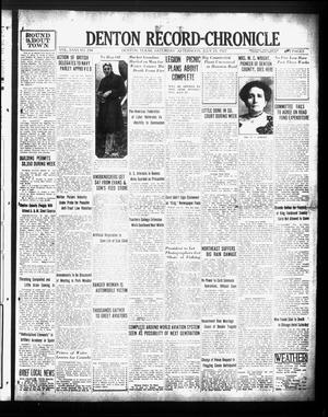 Denton Record-Chronicle (Denton, Tex.), Vol. 26, No. 294, Ed. 1 Saturday, July 23, 1927