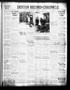 Thumbnail image of item number 1 in: 'Denton Record-Chronicle (Denton, Tex.), Vol. 26, No. 308, Ed. 1 Tuesday, August 9, 1927'.