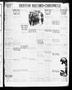 Primary view of Denton Record-Chronicle (Denton, Tex.), Vol. 27, No. 10, Ed. 1 Thursday, August 25, 1927