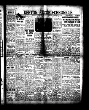Denton Record-Chronicle (Denton, Tex.), Vol. [27], No. 168, Ed. 1 Saturday, February 25, 1928