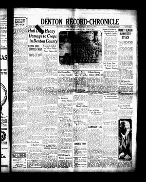 Denton Record-Chronicle (Denton, Tex.), Vol. [27], No. 239, Ed. 1 Friday, May 18, 1928