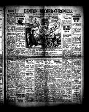 Denton Record-Chronicle (Denton, Tex.), Vol. 28, No. 6, Ed. 1 Tuesday, August 21, 1928