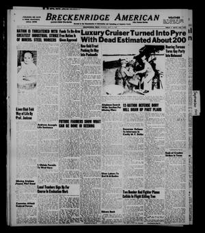 Breckenridge American (Breckenridge, Tex.), Vol. 29, No. 193, Ed. 1 Sunday, September 18, 1949