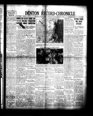 Denton Record-Chronicle (Denton, Tex.), Vol. 28, No. 81, Ed. 1 Friday, November 16, 1928