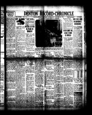 Denton Record-Chronicle (Denton, Tex.), Vol. 28, No. 146, Ed. 1 Thursday, January 31, 1929
