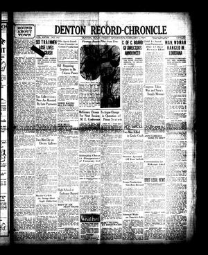 Denton Record-Chronicle (Denton, Tex.), Vol. 28, No. 147, Ed. 1 Friday, February 1, 1929
