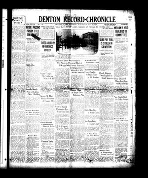 Primary view of object titled 'Denton Record-Chronicle (Denton, Tex.), Vol. 28, No. 226, Ed. 1 Saturday, May 4, 1929'.