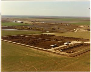 [Aerial Photograph of Fields and Feed Yards]