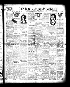 Denton Record-Chronicle (Denton, Tex.), Vol. 28, No. 283, Ed. 1 Wednesday, July 10, 1929