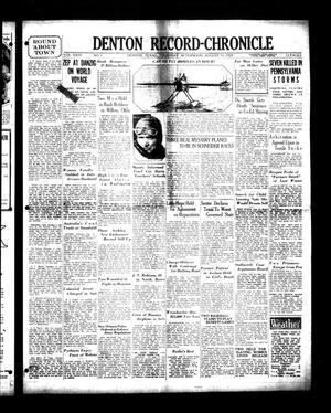 Denton Record-Chronicle (Denton, Tex.), Vol. 29, No. 1, Ed. 1 Thursday, August 15, 1929