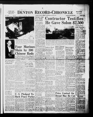 Denton Record-Chronicle (Denton, Tex.), Vol. 43, No. 298, Ed. 1 Tuesday, July 30, 1946