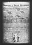 Thumbnail image of item number 1 in: 'Navasota Daily Examiner (Navasota, Tex.), Vol. 30, No. 235, Ed. 1 Thursday, November 10, 1927'.
