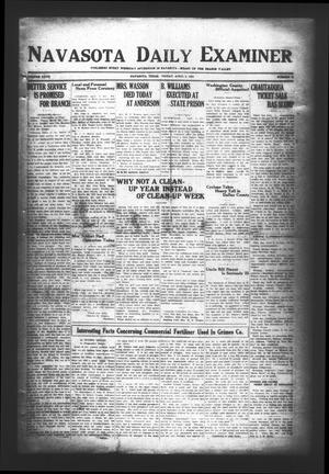 Navasota Daily Examiner (Navasota, Tex.), Vol. 27, No. 51, Ed. 1 Friday, April 4, 1924