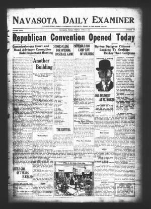 Navasota Daily Examiner (Navasota, Tex.), Vol. 27, No. 109, Ed. 1 Tuesday, June 10, 1924