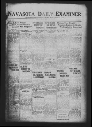 Navasota Daily Examiner (Navasota, Tex.), Vol. 27, No. 177, Ed. 1 Friday, August 29, 1924