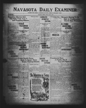 Navasota Daily Examiner (Navasota, Tex.), Vol. 27, Ed. 1 Monday, November 3, 1924