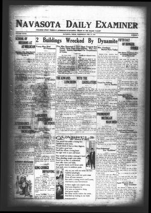 Navasota Daily Examiner (Navasota, Tex.), Vol. 28, No. 8, Ed. 1 Wednesday, February 18, 1925