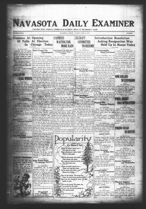 Navasota Daily Examiner (Navasota, Tex.), Vol. 28, No. [14], Ed. 1 Tuesday, February 24, 1925