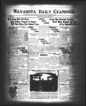 Navasota Daily Examiner (Navasota, Tex.), Vol. 28, No. 23, Ed. 1 Tuesday, March 10, 1925
