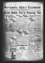 Primary view of Navasota Daily Examiner (Navasota, Tex.), Vol. 28, No. 29, Ed. 1 Tuesday, March 17, 1925
