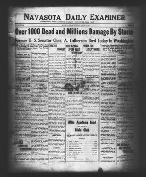 Navasota Daily Examiner (Navasota, Tex.), Vol. 28, No. 31, Ed. 1 Thursday, March 19, 1925