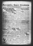 Primary view of Navasota Daily Examiner (Navasota, Tex.), Vol. 28, No. 34, Ed. 1 Friday, March 20, 1925