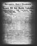 Primary view of Navasota Daily Examiner (Navasota, Tex.), Vol. 28, No. 35, Ed. 1 Saturday, March 21, 1925