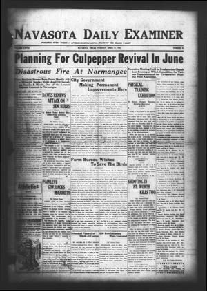 Navasota Daily Examiner (Navasota, Tex.), Vol. 28, No. 61, Ed. 1 Tuesday, April 21, 1925