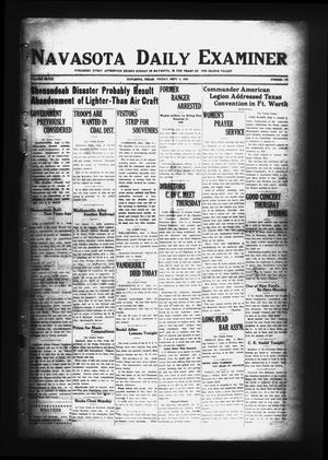 Navasota Daily Examiner (Navasota, Tex.), Vol. 28, No. 178, Ed. 1 Friday, September 4, 1925