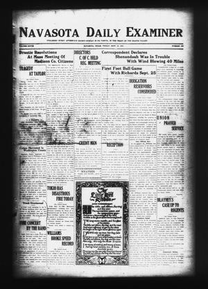Navasota Daily Examiner (Navasota, Tex.), Vol. 28, No. 190, Ed. 1 Friday, September 18, 1925