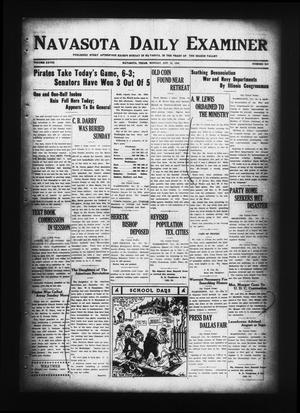 Navasota Daily Examiner (Navasota, Tex.), Vol. 28, No. 210, Ed. 1 Monday, October 12, 1925