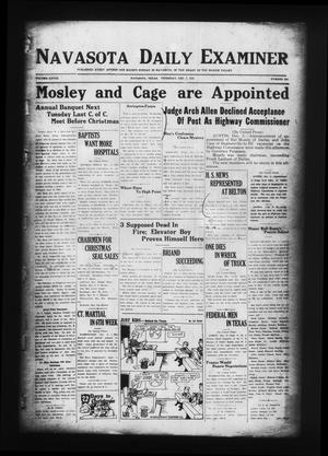Navasota Daily Examiner (Navasota, Tex.), Vol. 28, No. 254, Ed. 1 Thursday, December 3, 1925