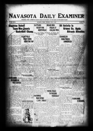 Navasota Daily Examiner (Navasota, Tex.), Vol. 28, No. 313, Ed. 1 Thursday, February 11, 1926