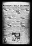 Thumbnail image of item number 1 in: 'Navasota Daily Examiner (Navasota, Tex.), Vol. 29, No. 13, Ed. 1 Wednesday, February 24, 1926'.