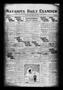 Newspaper: Navasota Daily Examiner (Navasota, Tex.), Vol. 29, No. 34, Ed. 1 Satu…