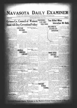 Navasota Daily Examiner (Navasota, Tex.), Vol. 29, No. 86, Ed. 1 Thursday, May 20, 1926