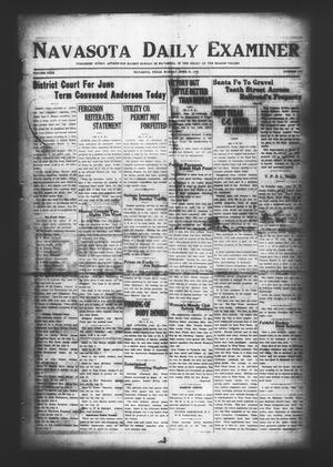 Navasota Daily Examiner (Navasota, Tex.), Vol. 29, No. 113, Ed. 1 Monday, June 21, 1926