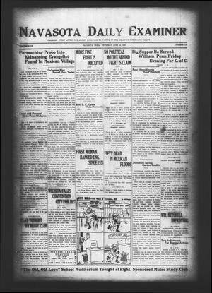 Navasota Daily Examiner (Navasota, Tex.), Vol. 29, No. 116, Ed. 1 Thursday, June 24, 1926